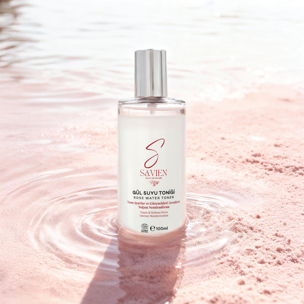 %100 Doğal Ve Saf Gül Suyu Tonik - Sıkılaştırıcı, Nemlendirme 100 ml