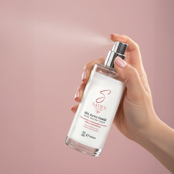 %100 Doğal Ve Saf Gül Suyu Tonik - Sıkılaştırıcı, Nemlendirme 100 ml