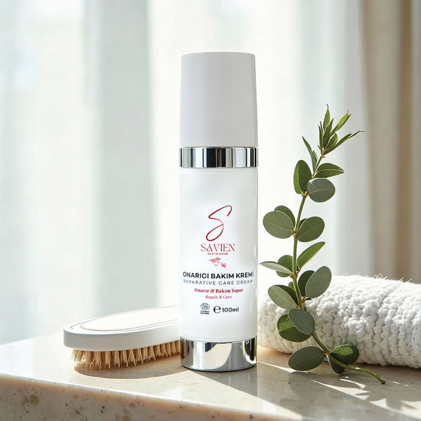 Kuru, Yıpranmış Ciltler ve Çatlaklar İçin Onarıcı Bakım Kremi