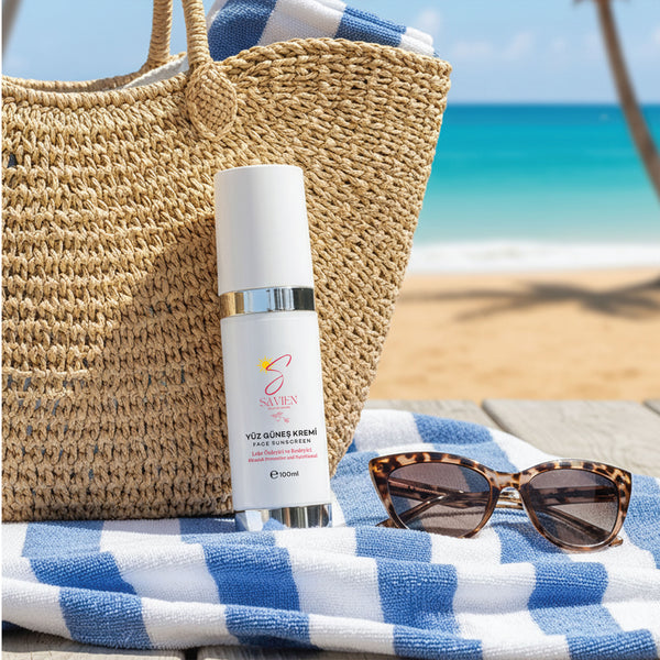 Ton Eşitleyici Leke Ve Yaşlanma Karşıtı Doğal Yüz Güneş Kremi 50 Spf